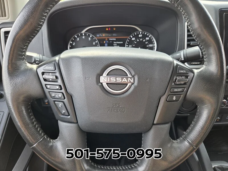 Used 2023 Green Metallic NISSAN CREW CAB 4X2 SV AUTO LONG BED image 28