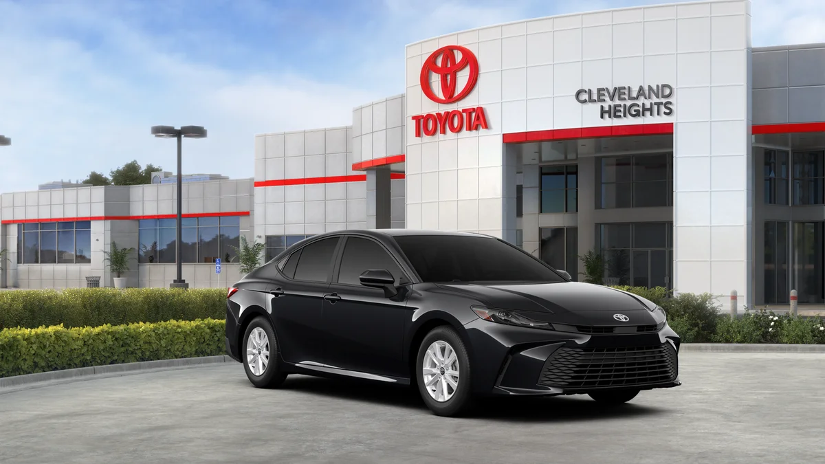 New 2026 Midnight Black Metallic Toyota LE image 15