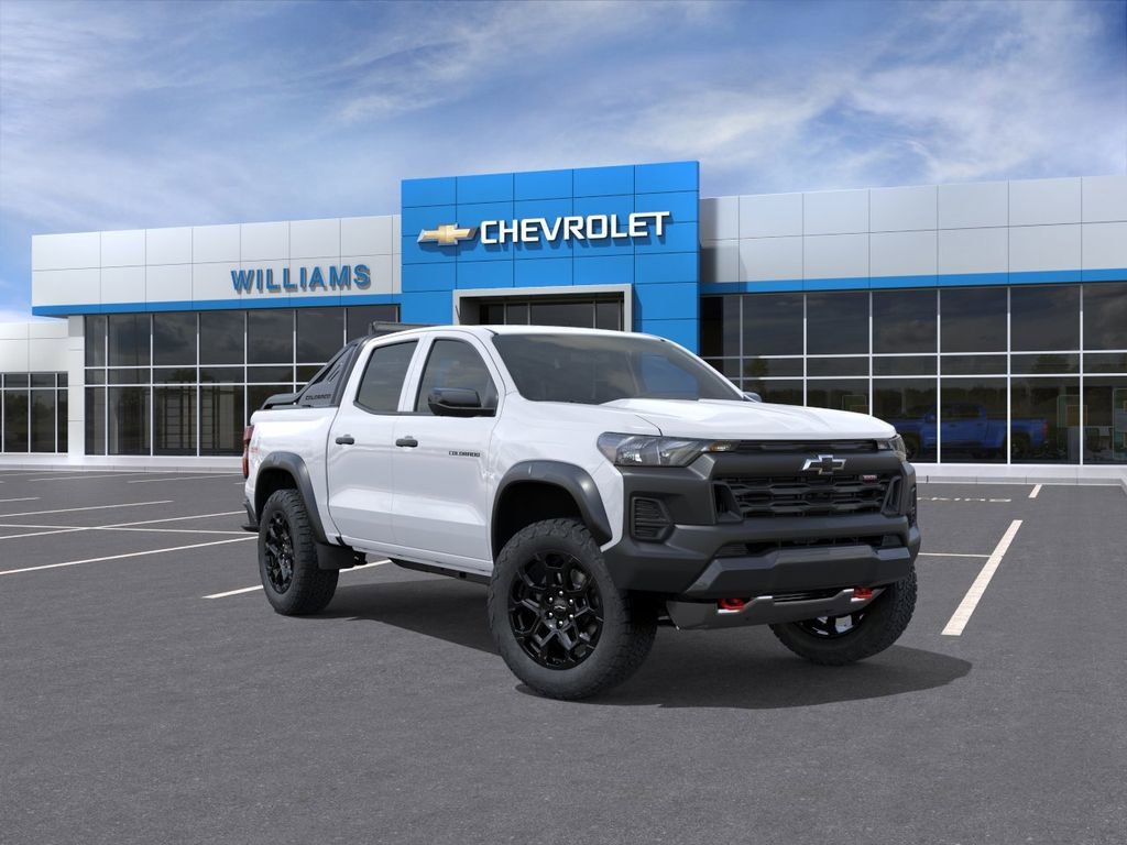New 2026 Summit White Chevrolet Trail Boss image 1