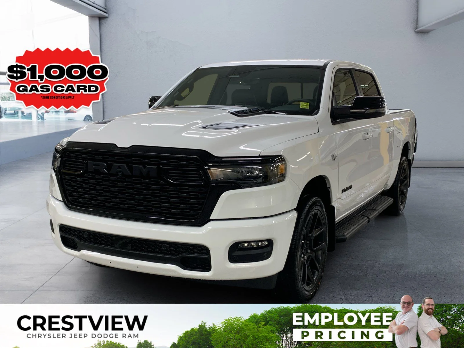 New 2026 Bright White Ram Sport image 1