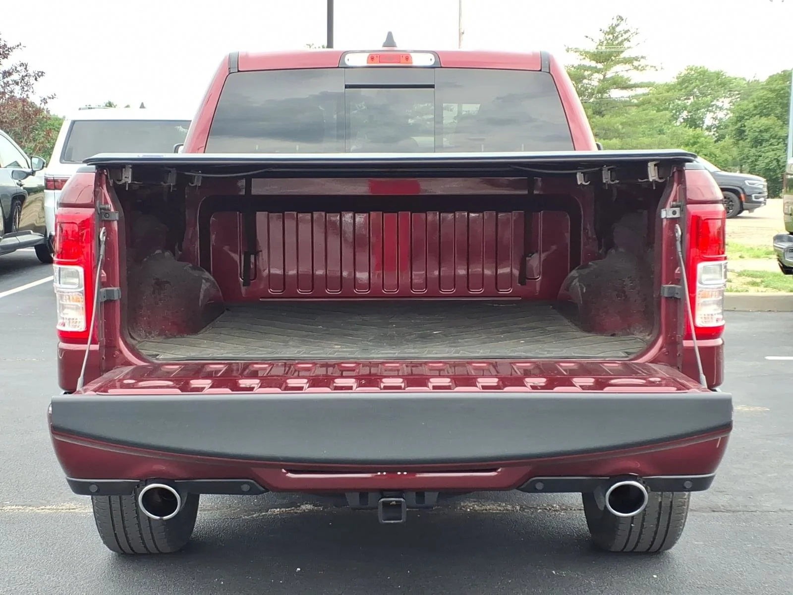Used 2024 Delmonico Red Pearlcoat Ram Big Horn image 26