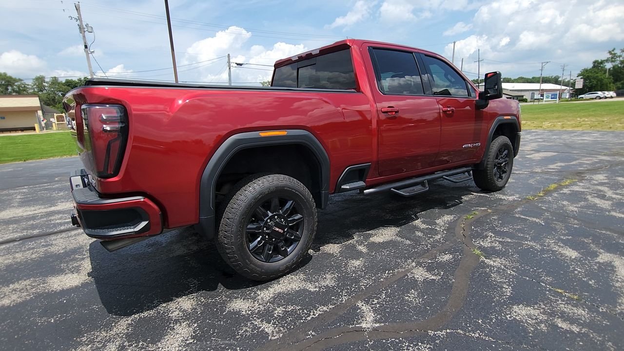 Used 2024 Volcanic Red Tintcoat GMC AT4 image 8