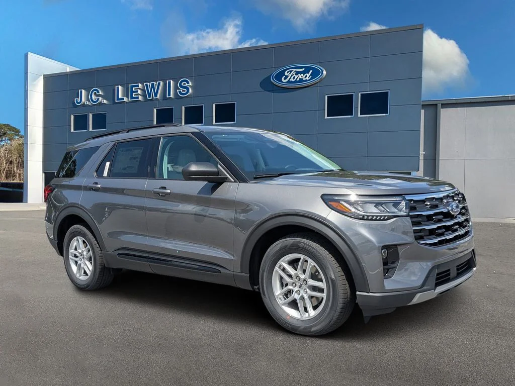New 2026 Carbonized Gray Metallic Ford Active image 1