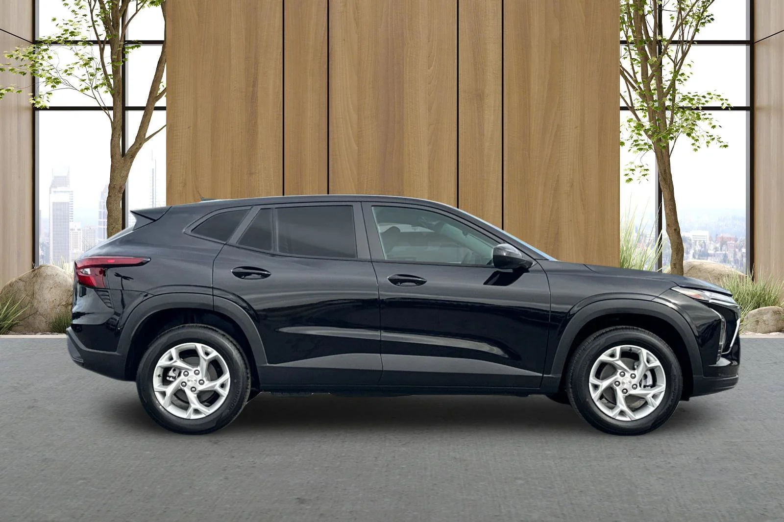 New 2026 Mosaic Black Metallic Chevrolet LS image 3
