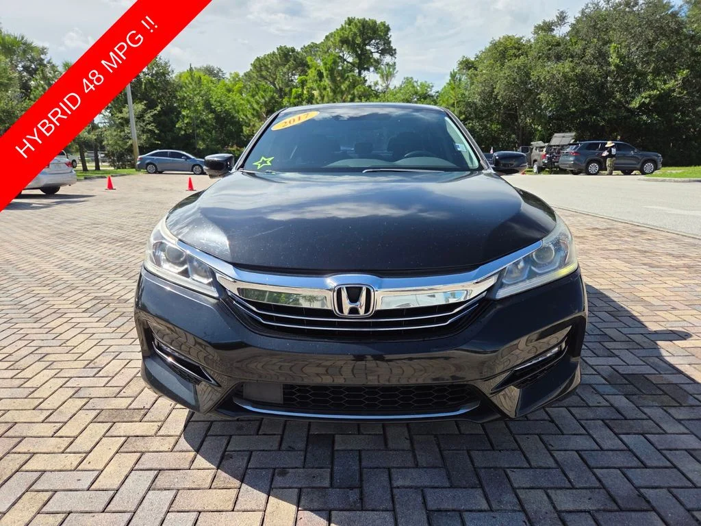 Used 2017 Honda Accord Hybrid with VIN JHMCR6F35HC013908 for sale in Stuart, FL