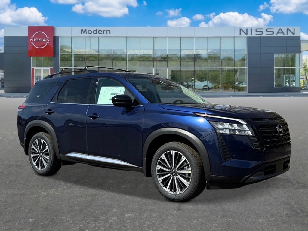 New 2026 Deep Ocean Blue Pearl Nissan Platinum image 7