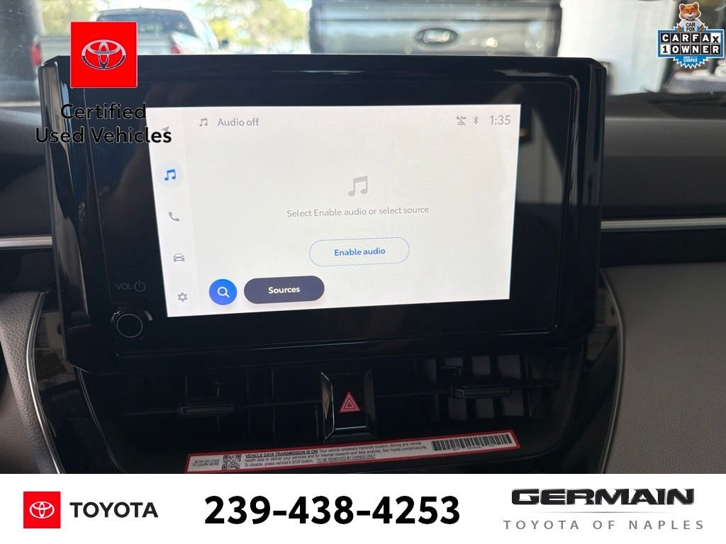 Used 2025 White Toyota LE image 18