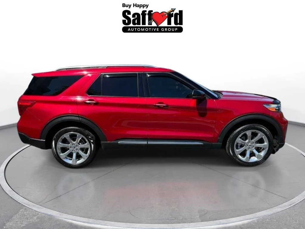 Used 2020 Red Ford Platinum image 8