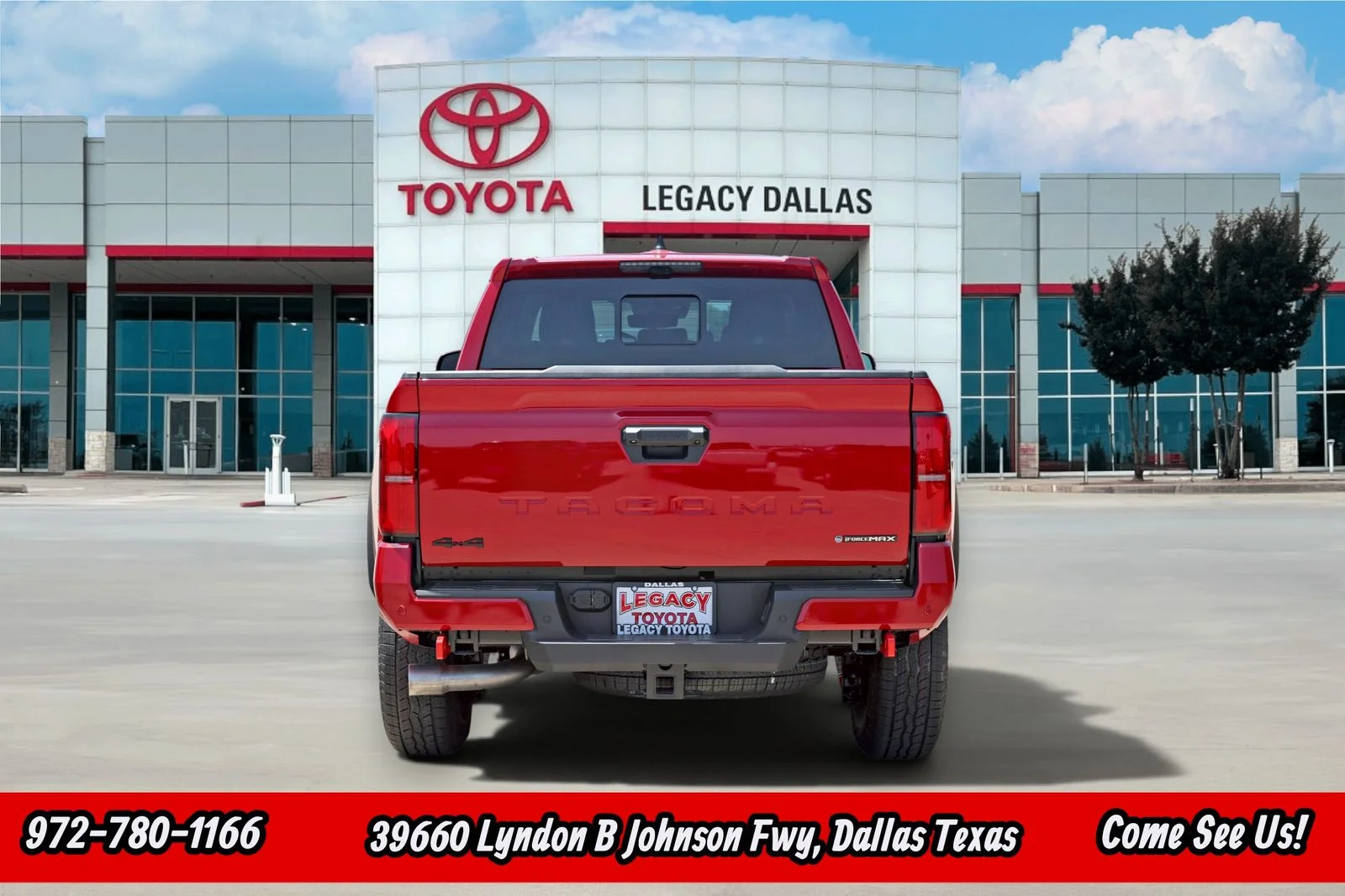 New 2026 Supersonic Red Toyota TRD Off-Road i-FORCE MAX image 9