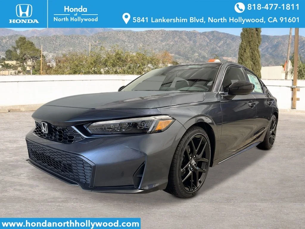 New 2026 Meteorite Gray Metallic Honda Sport image 1