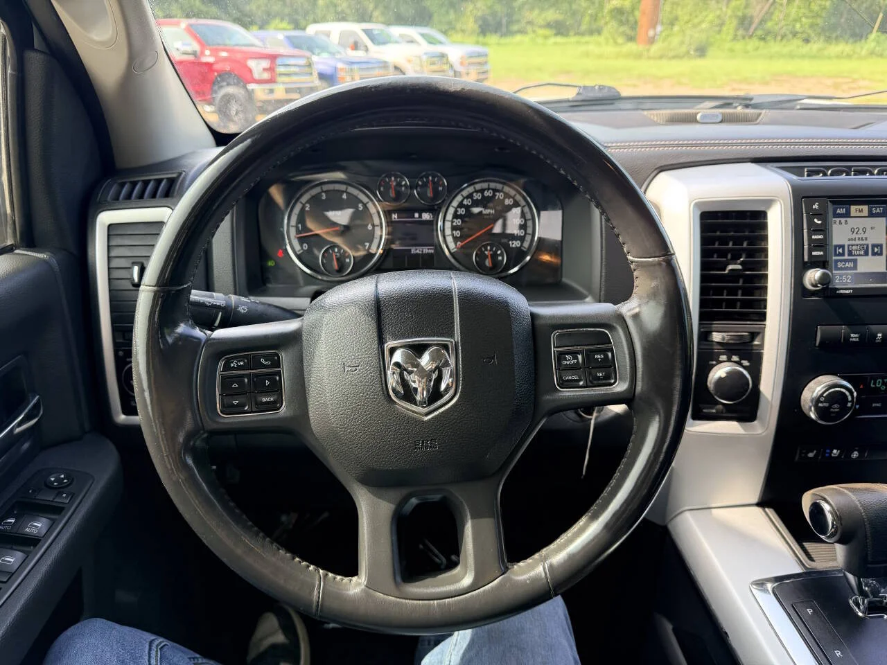 Used 2012 White RAM Sport 4x4 4dr Crew Cab 5.5 ft. SB Pickup image 21
