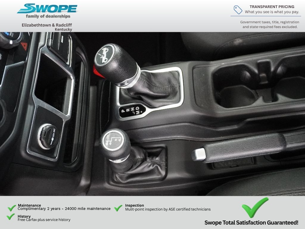 Used 2018 Ocean Blue Metallic Clearcoat Jeep Sport image 22