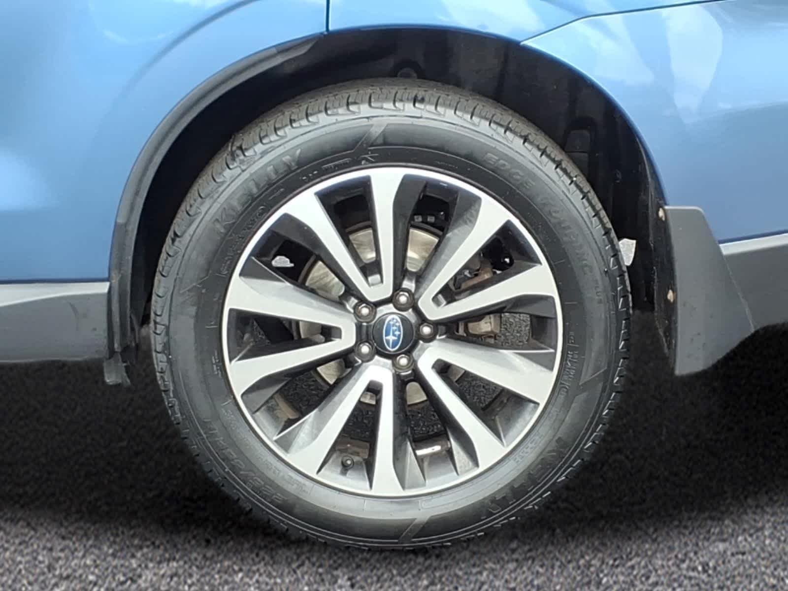 Used 2017 Quartz Blue Pearl Subaru Touring image 3