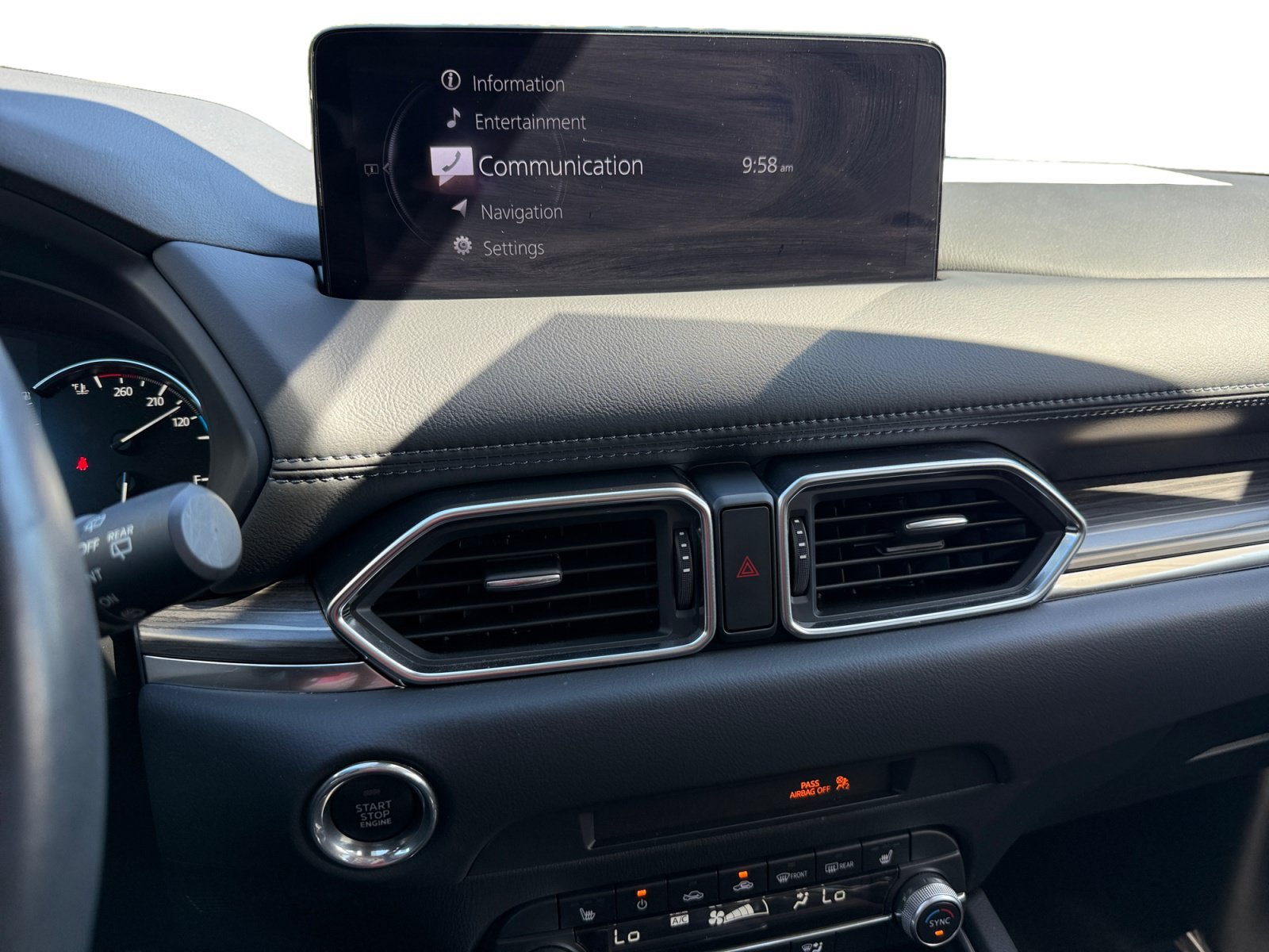 Certified Used 2023 Jet Black Mazda 2.5 S Premium Package image 12