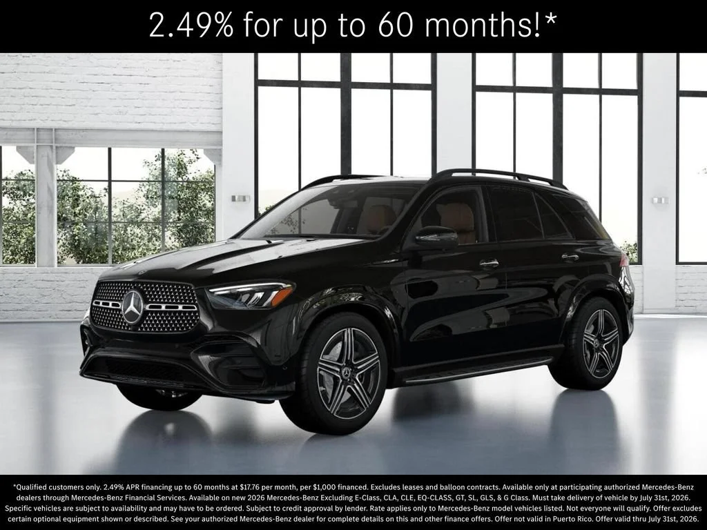 New 2026 Obsidian Black Metallic Mercedes-Benz GLE 450 image 81