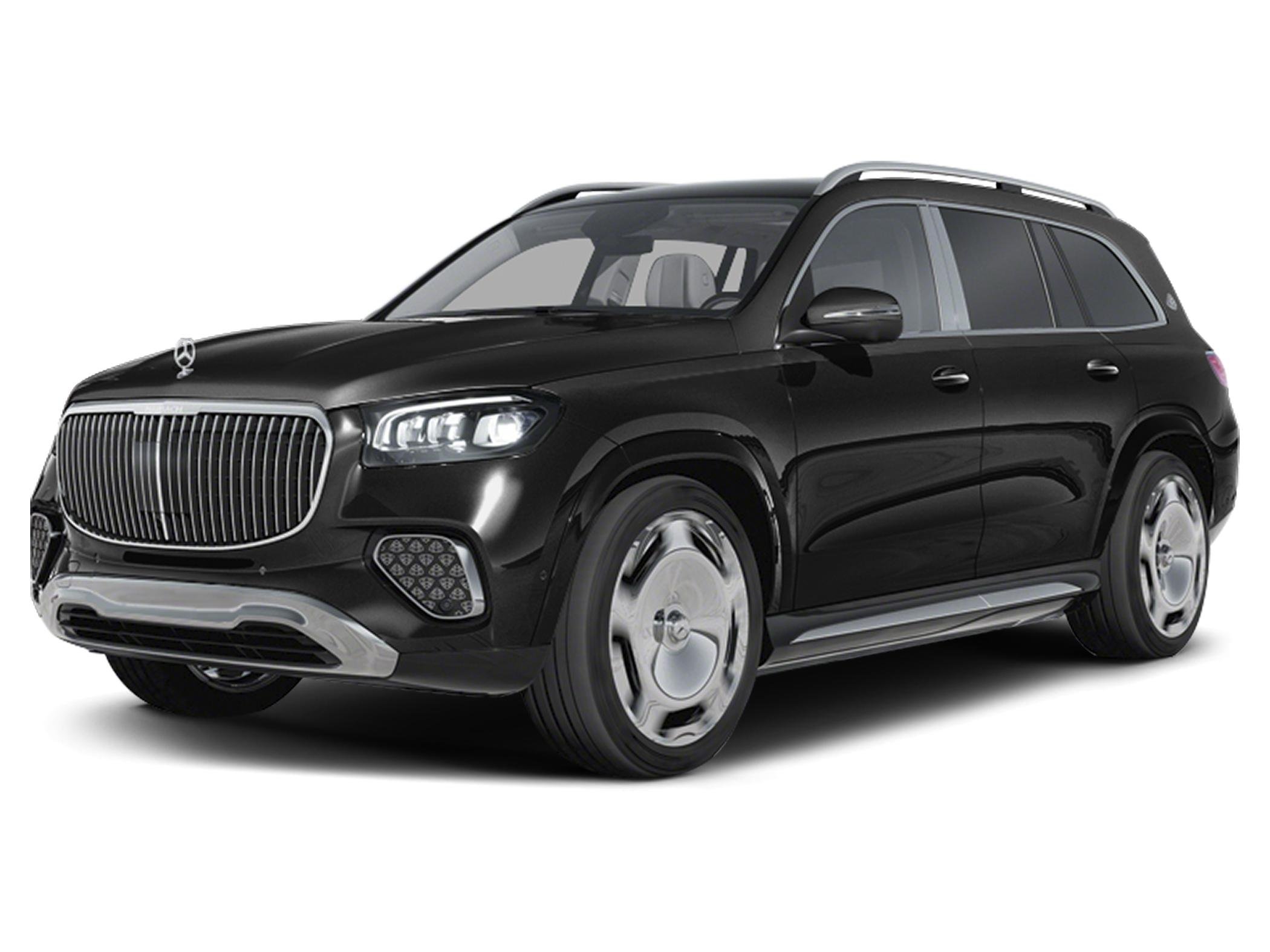 Used 2024 Obsidian Black Metallic Mercedes-Benz Maybach GLS 600 image 1