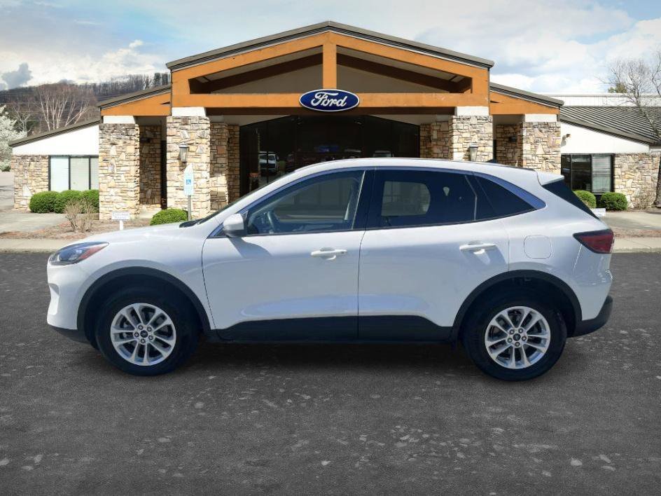 Used 2020 White Metallic Ford SE image 3