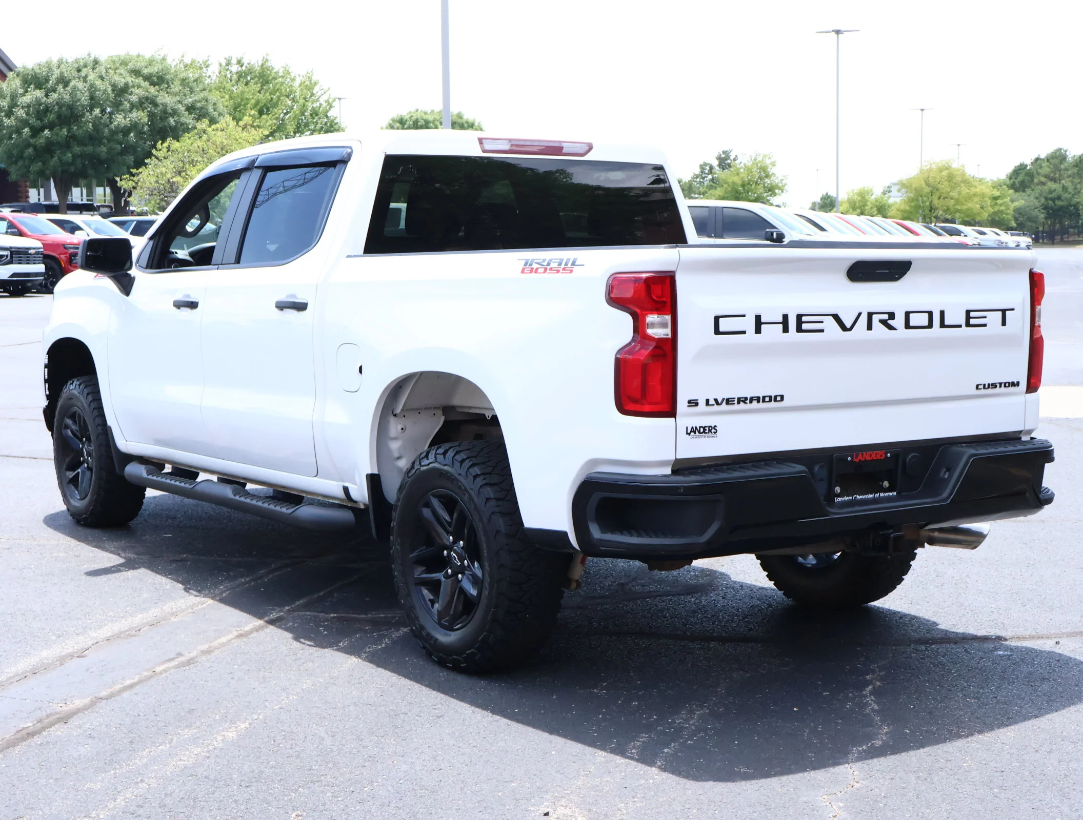Used 2021 Summit White Chevrolet Custom Trail Boss image 7