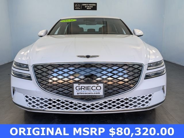 Used 2024 GENESIS Electrified G80 Base with VIN KMTGE4S19RU007694 for sale in Delray Beach, FL