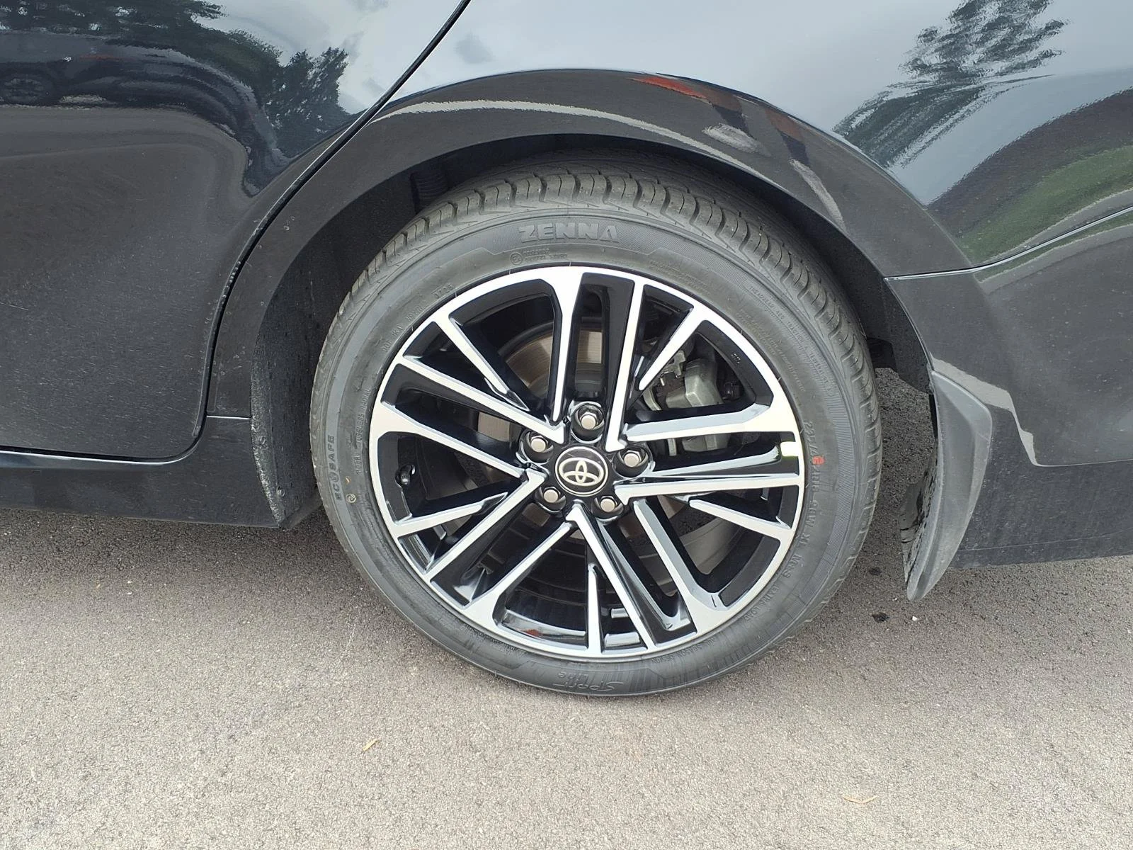 Certified Used 2025 Midnight Black Metallic Toyota XLE image 19
