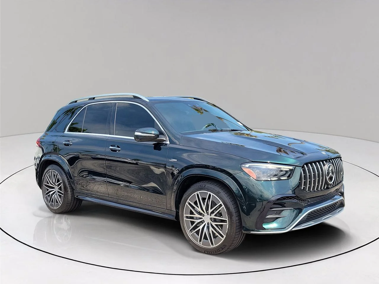 Certified Used 2024 Green Mercedes-Benz GLE 53 AMG® image 3