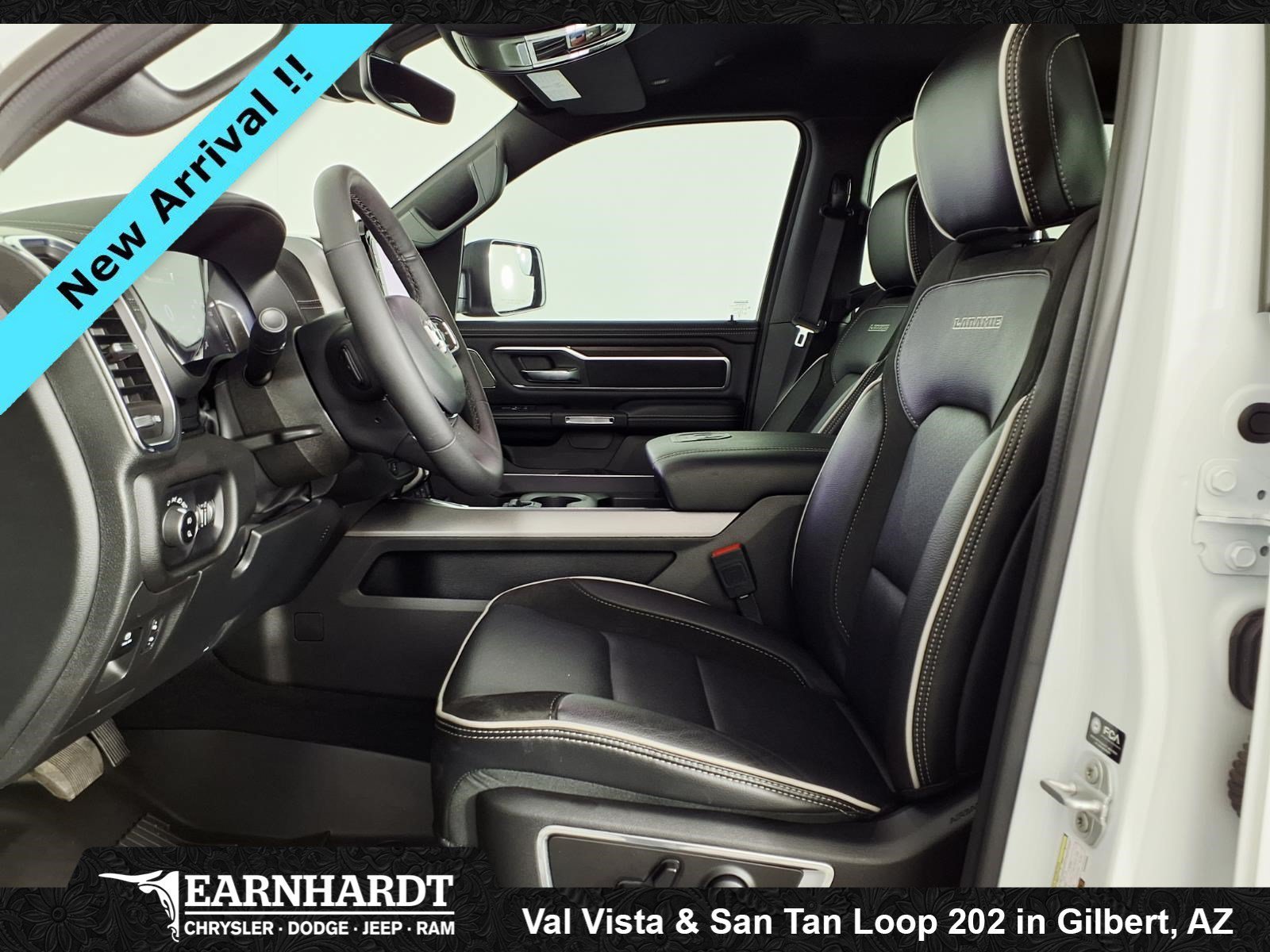 Used 2025 Bright White Clearcoat Ram Laramie image 17