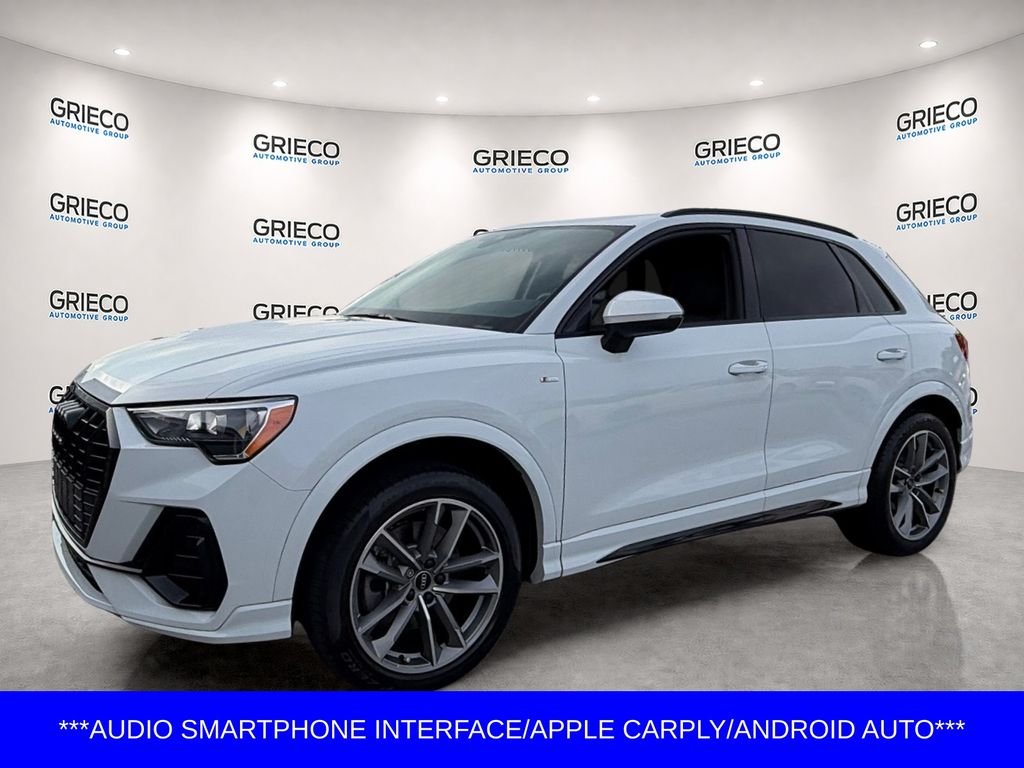Used 2022 White Audi Premium image 3