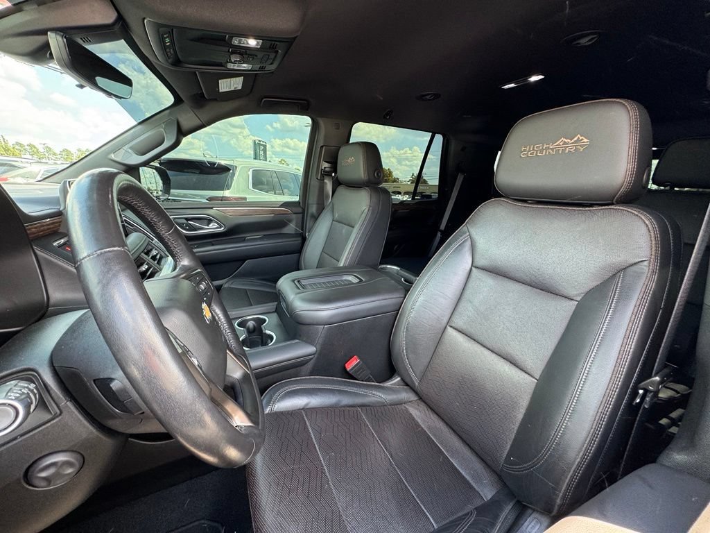 Used 2021 MIDNIGHT BLUE METALLIC Chevrolet High Country image 14