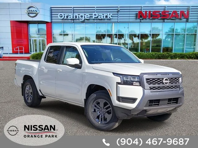 New 2026 Glacier White Nissan Crew Cab SV image 1