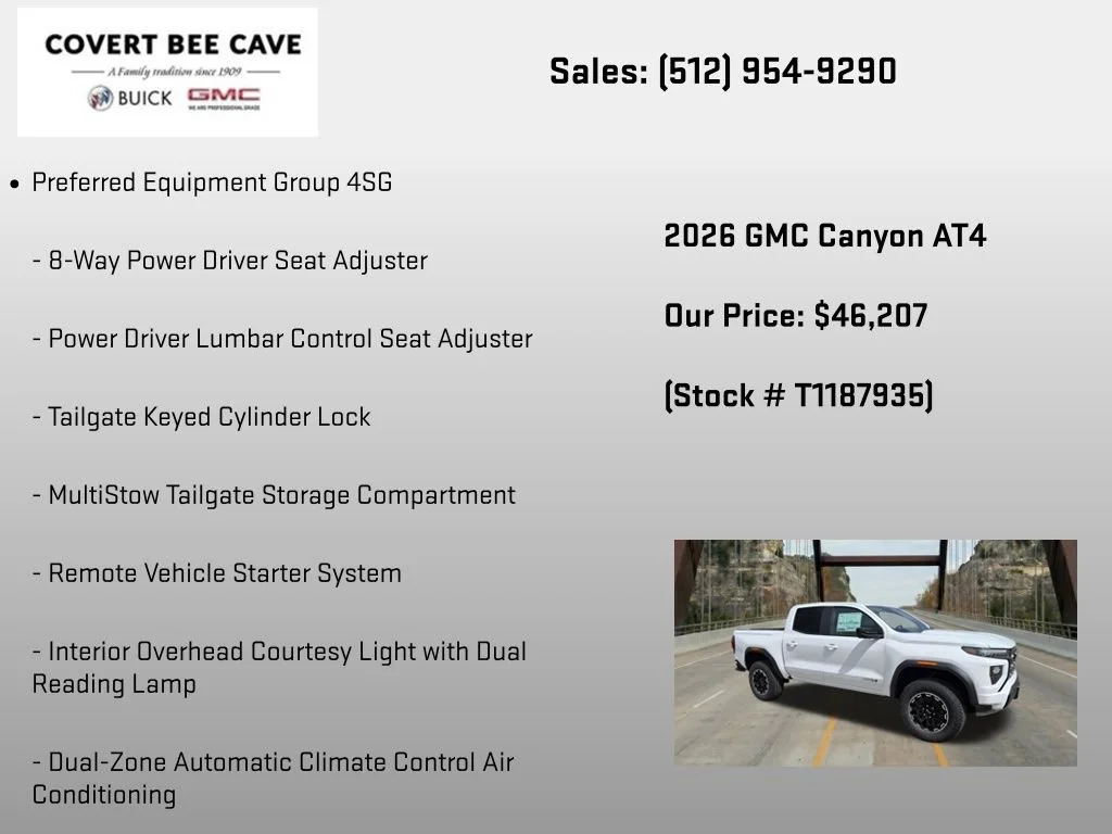 New 2026 Summit White GMC AT4 image 6