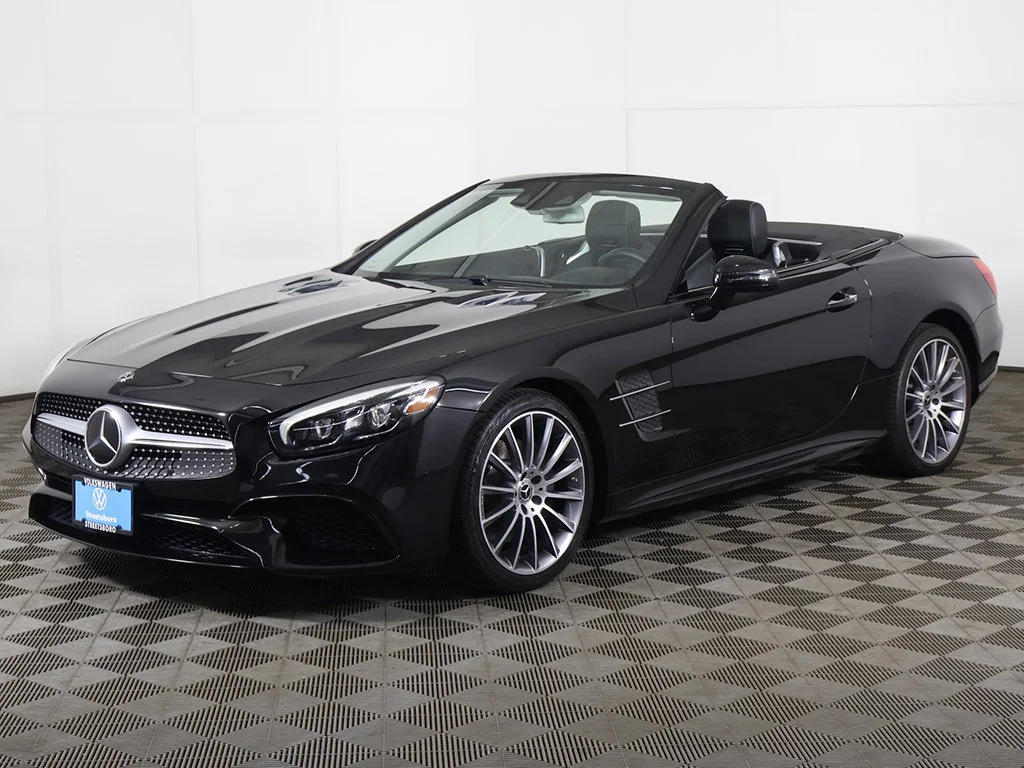 Used 2018 Black Mercedes-Benz SL 450 image 10