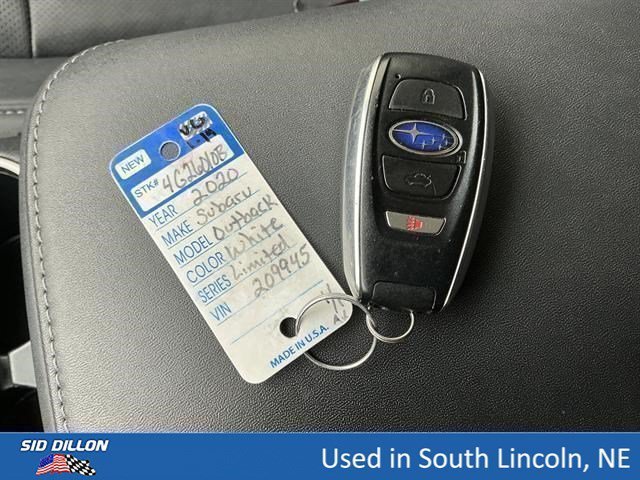 Used 2020 Crystal White Pearl Subaru Limited image 8