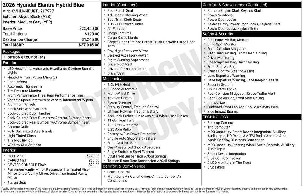 New 2026 Black Hyundai Blue image 23