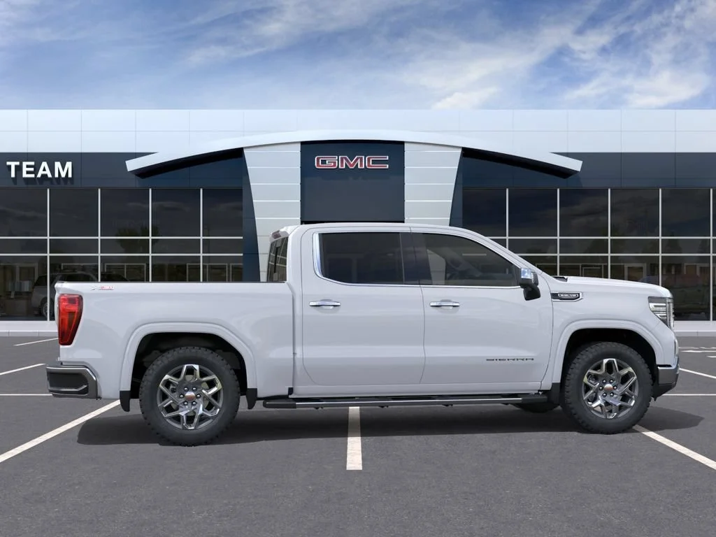 New 2026 Glacier White Tricoat GMC SLT image 5