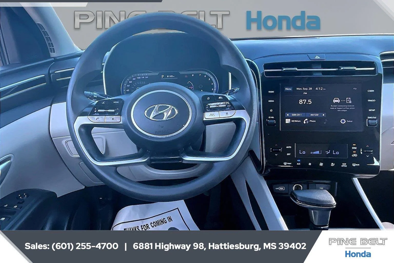 Used 2024 Shimmering Silver Hyundai SEL image 5