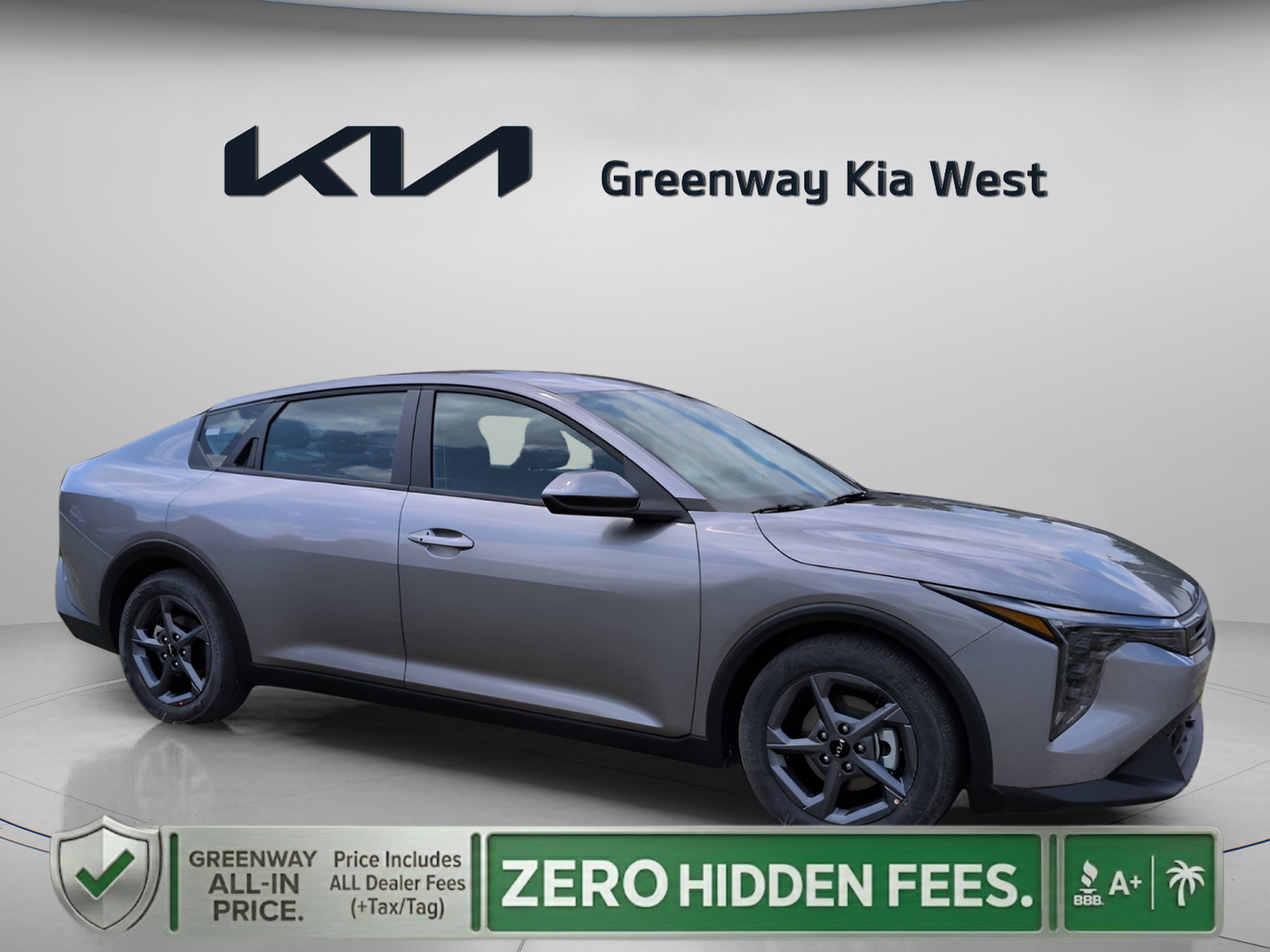 New 2026 Steel Gray Kia LXS image 1