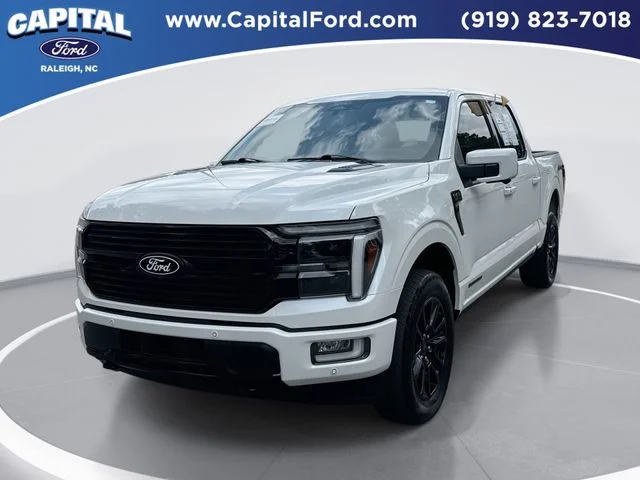 Used 2025 White Ford Platinum image 1