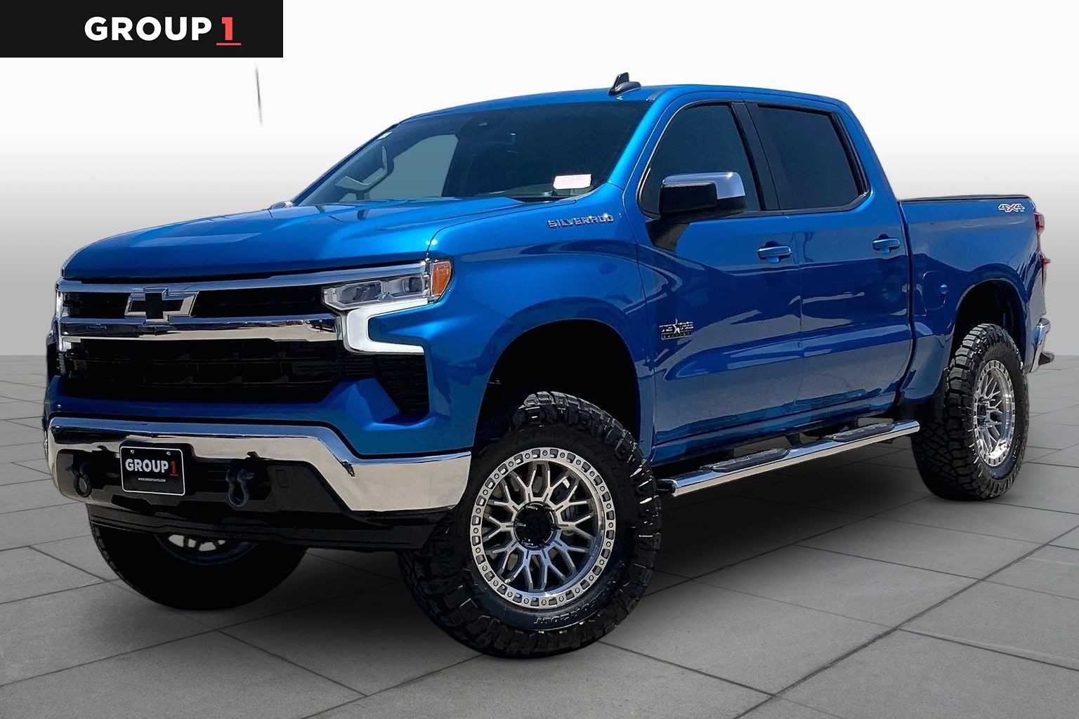 Used 2022 GLACIER BLUE METALLIC Chevrolet LT image 1