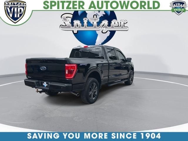 Used 2023 Agate Black Metallic Ford XLT image 9
