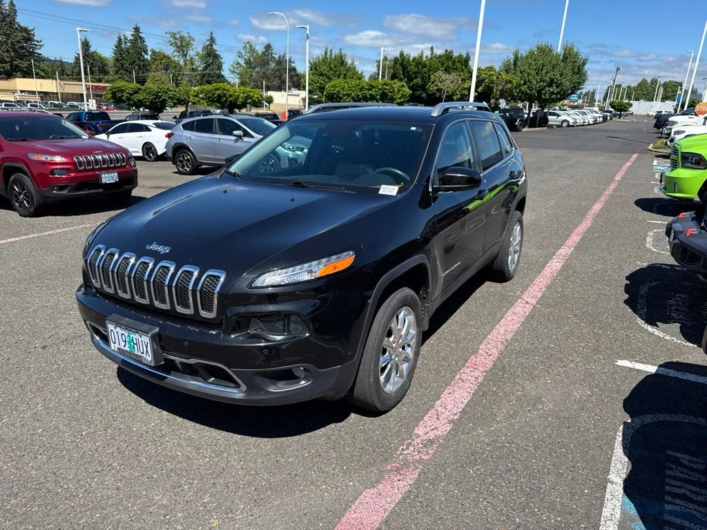 Used 2015 Black Jeep Limited image 4