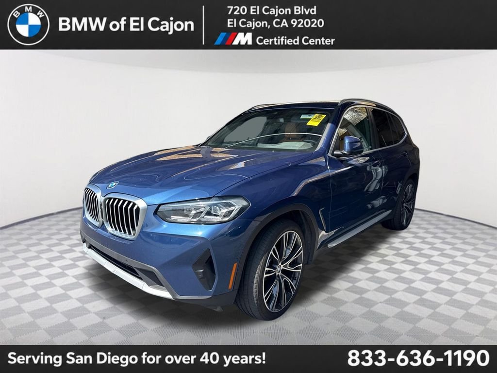 Used 2024 Blue BMW xDrive30i image 1