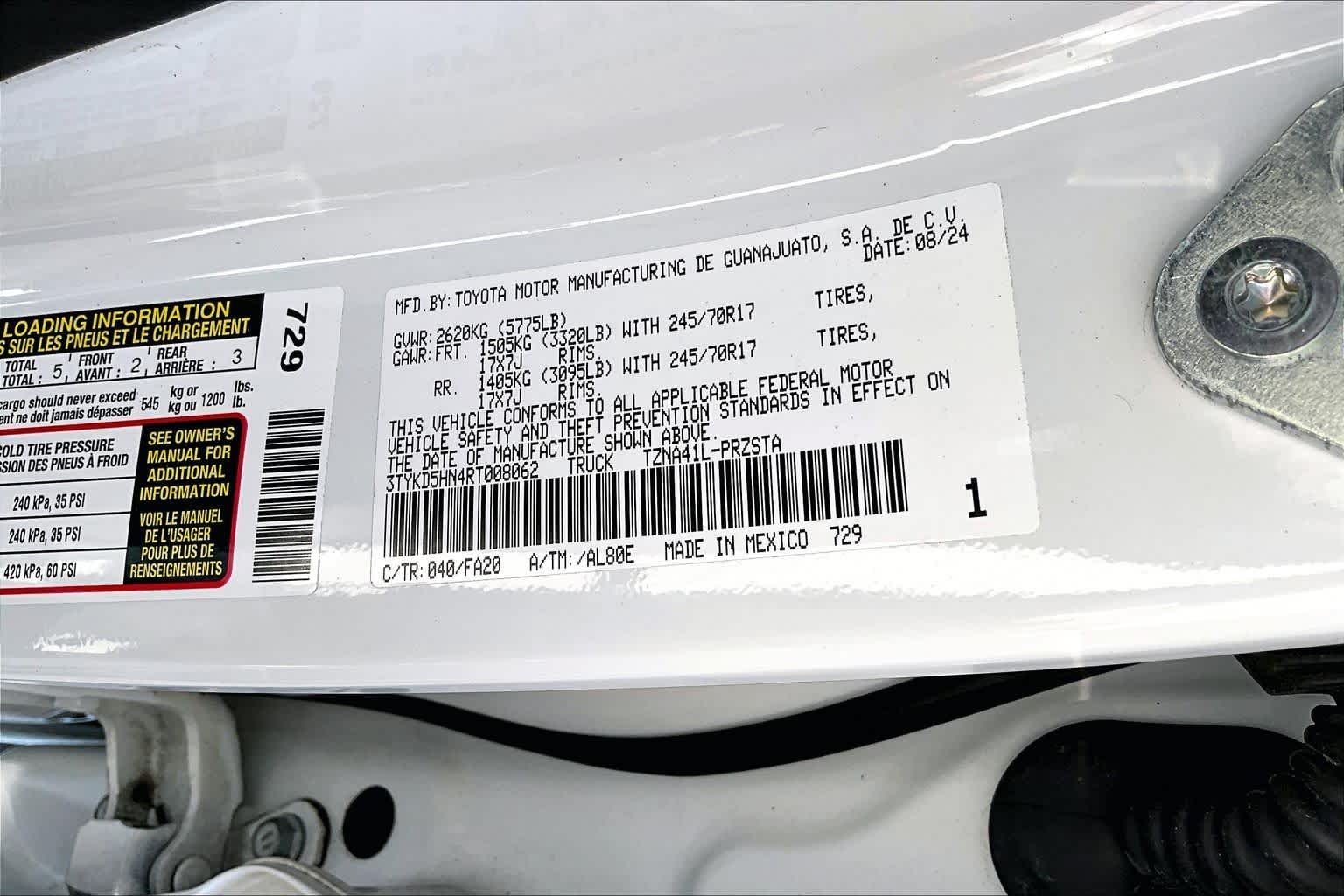 Used 2024 Ice Cap Toyota SR image 34