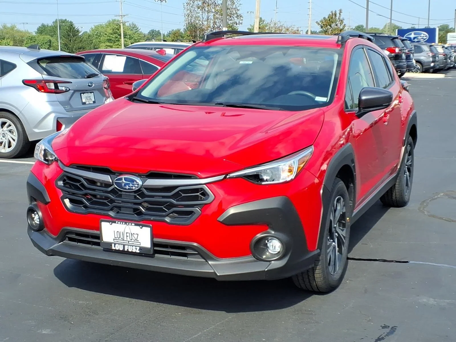 Used 2024 Pure Red Subaru Premium image 2