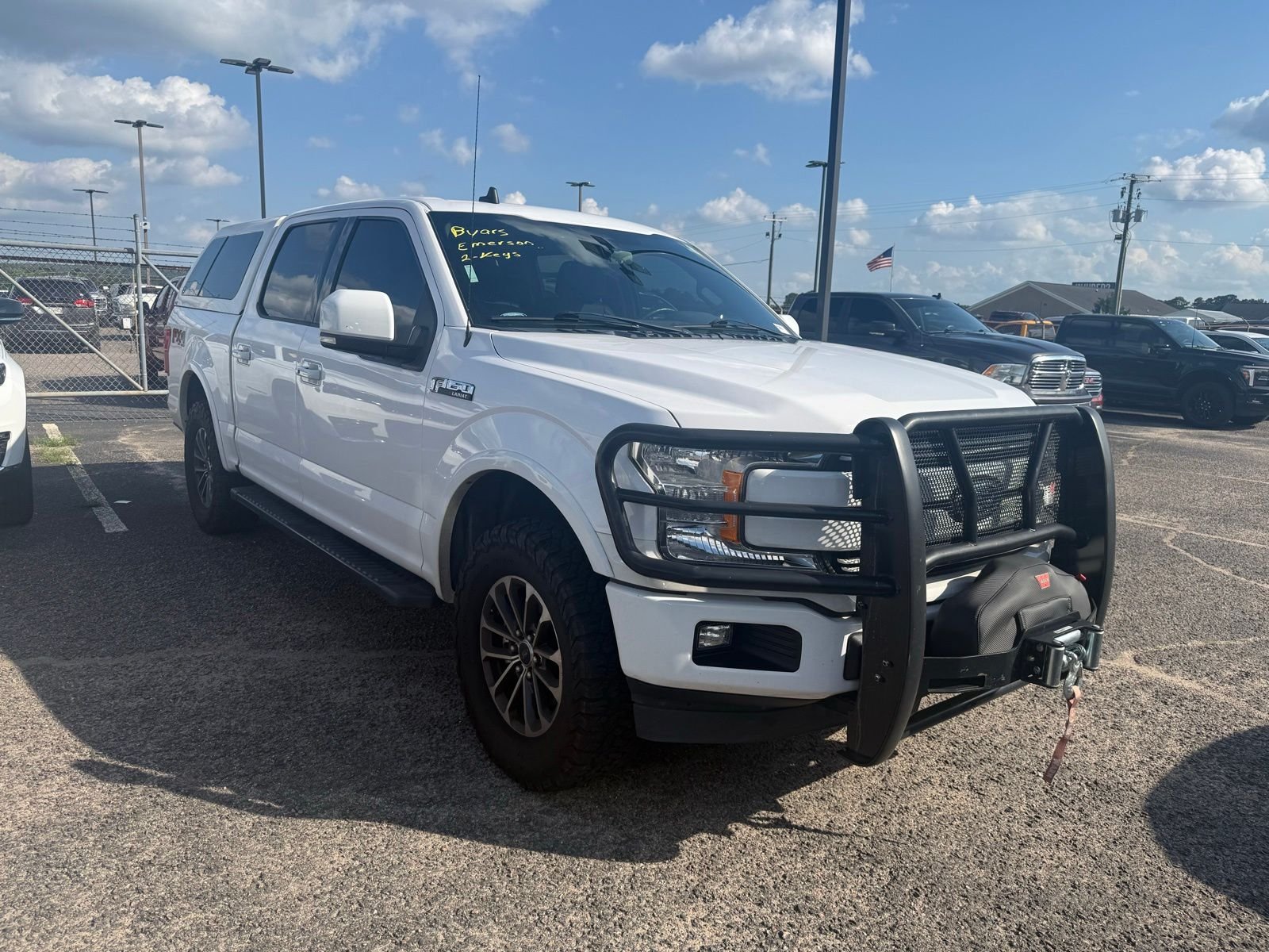 Used 2020 White Ford Lariat image 1