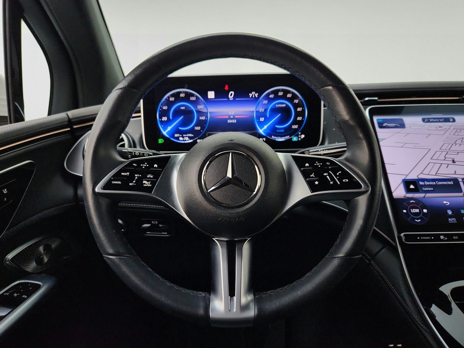 Certified Used 2023 MANUFAKTUR Diamond White Metallic Mercedes-Benz EQE 350+ image 23
