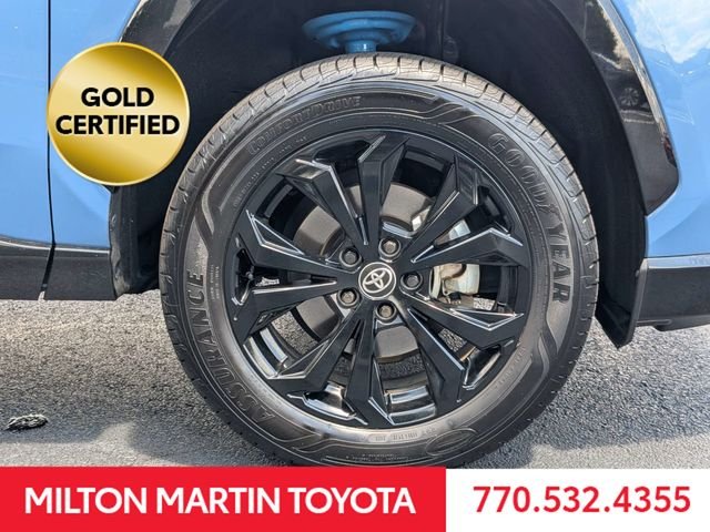 Certified Used 2022 Blue Toyota XSE image 12