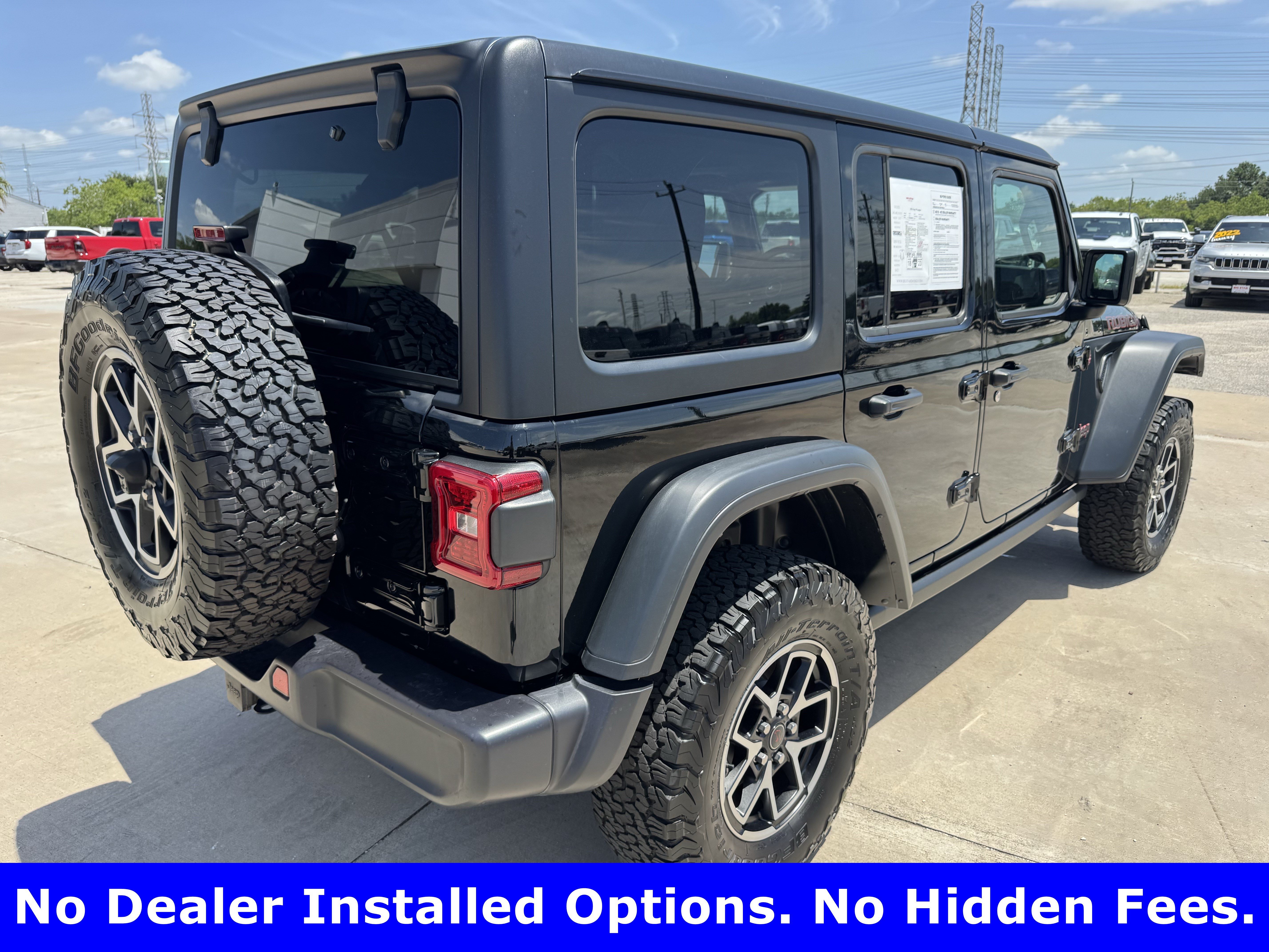 Used 2026 Black Clearcoat Jeep Rubicon image 7