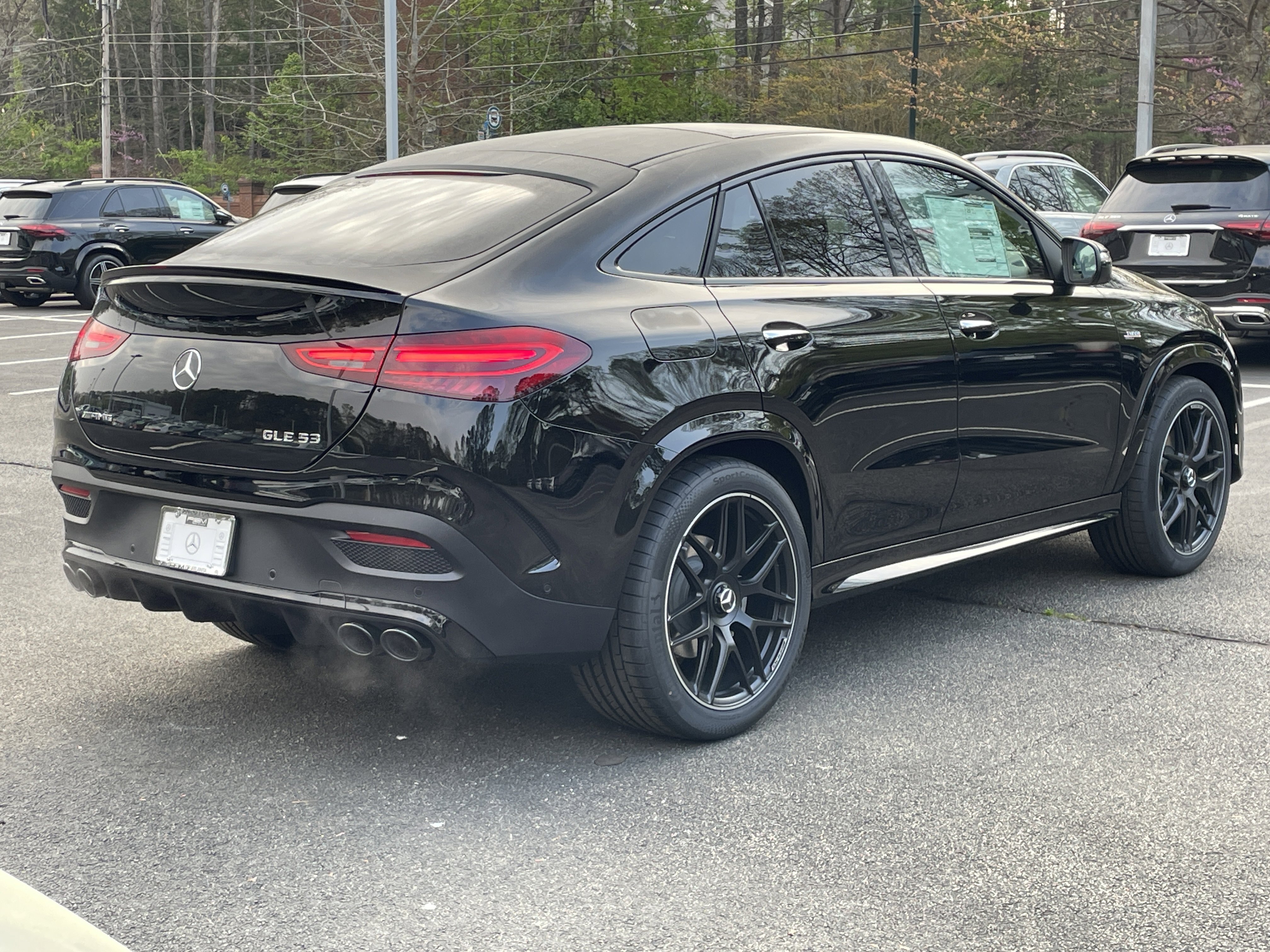 New 2026 Black Mercedes-Benz AMG® GLE 53 4MATIC®+ Coupe image 6