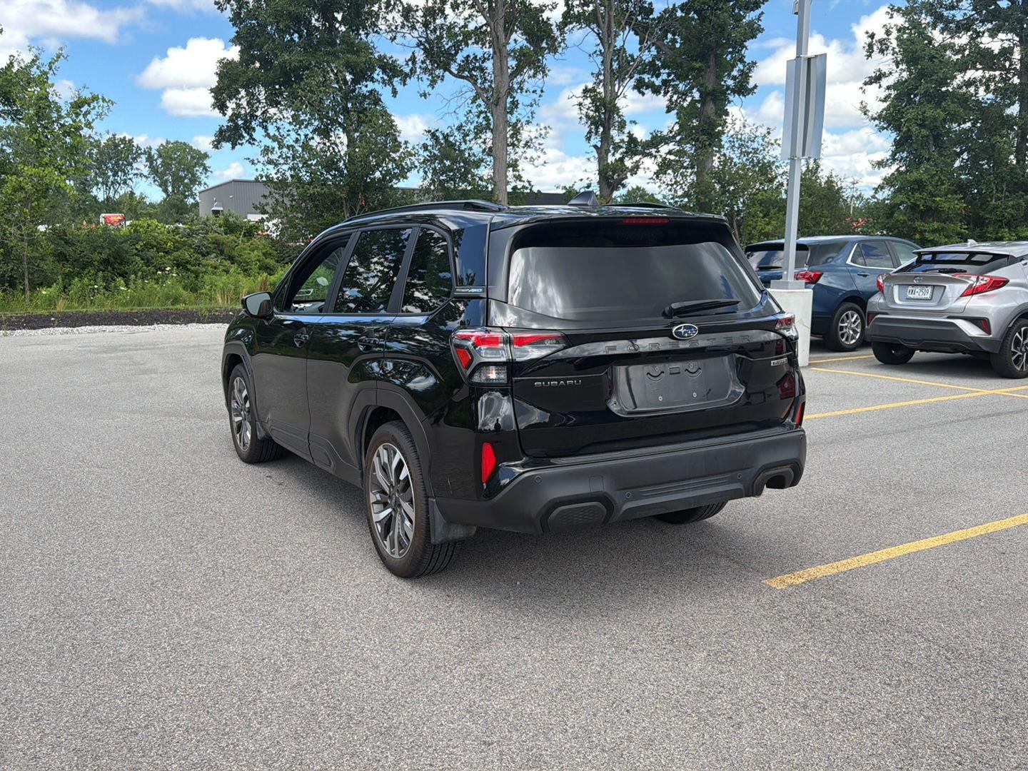 Certified Used 2025 Crystal Black Silica Subaru Touring image 6