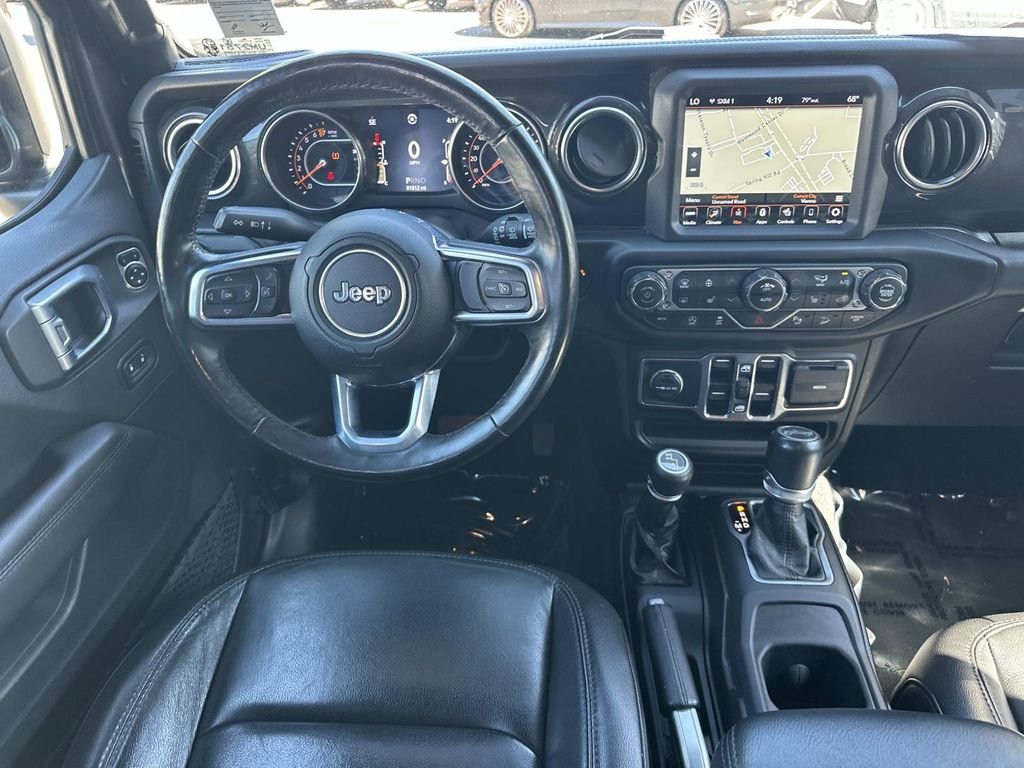 Used 2020 Crystal Metallic Jeep Unlimited Sahara Altitude image 19